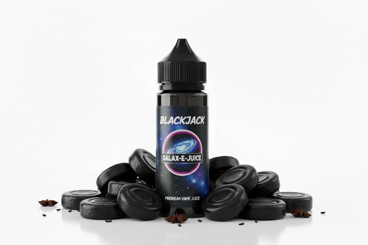 Blackjack Galax-E-Juice bottle