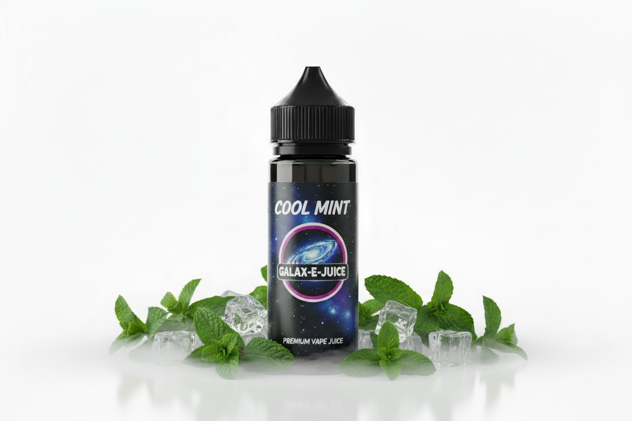 Cool Mint Galax-E-Juice bottle