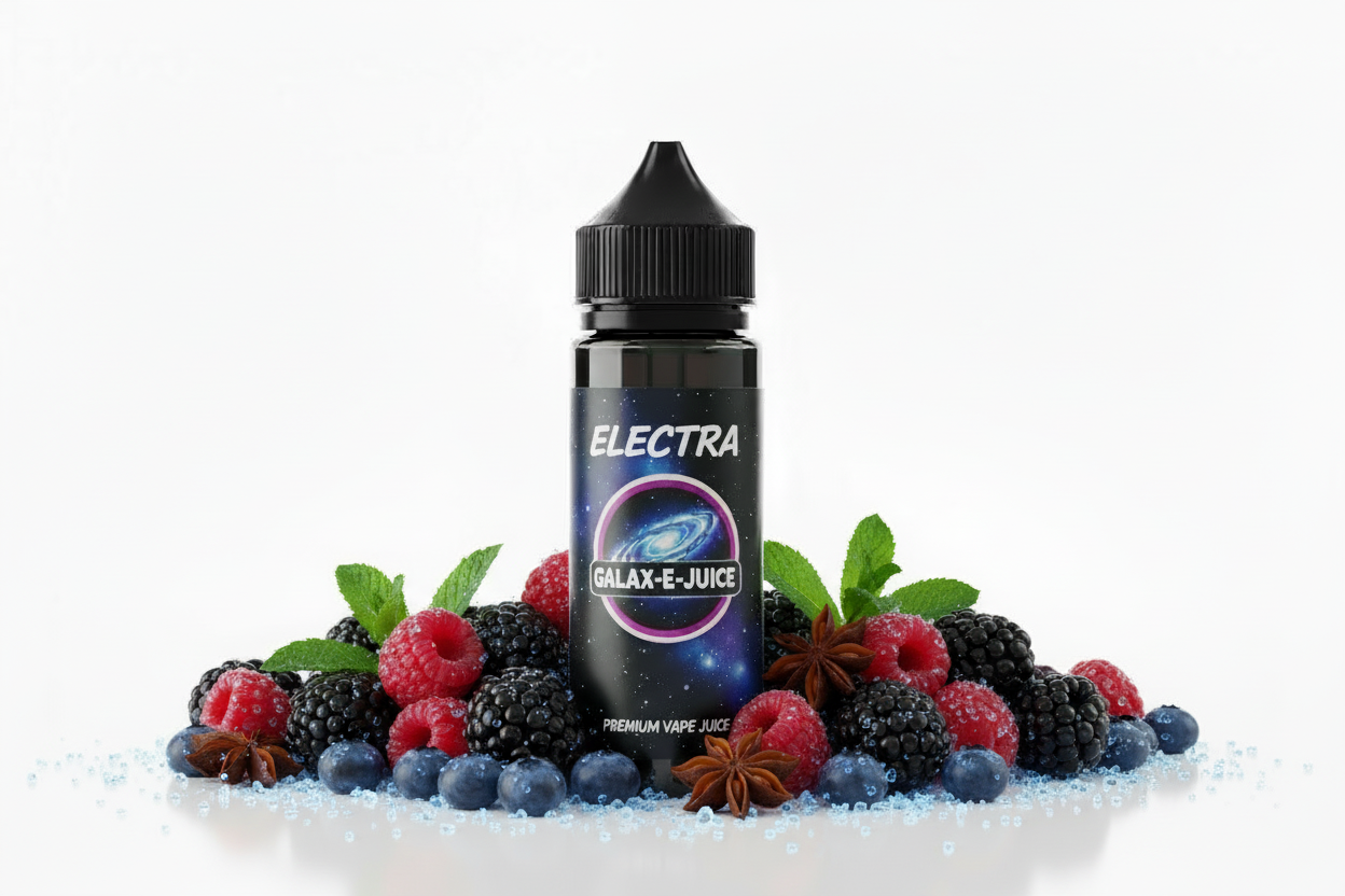 Electra Galax-E-Juice bottle
