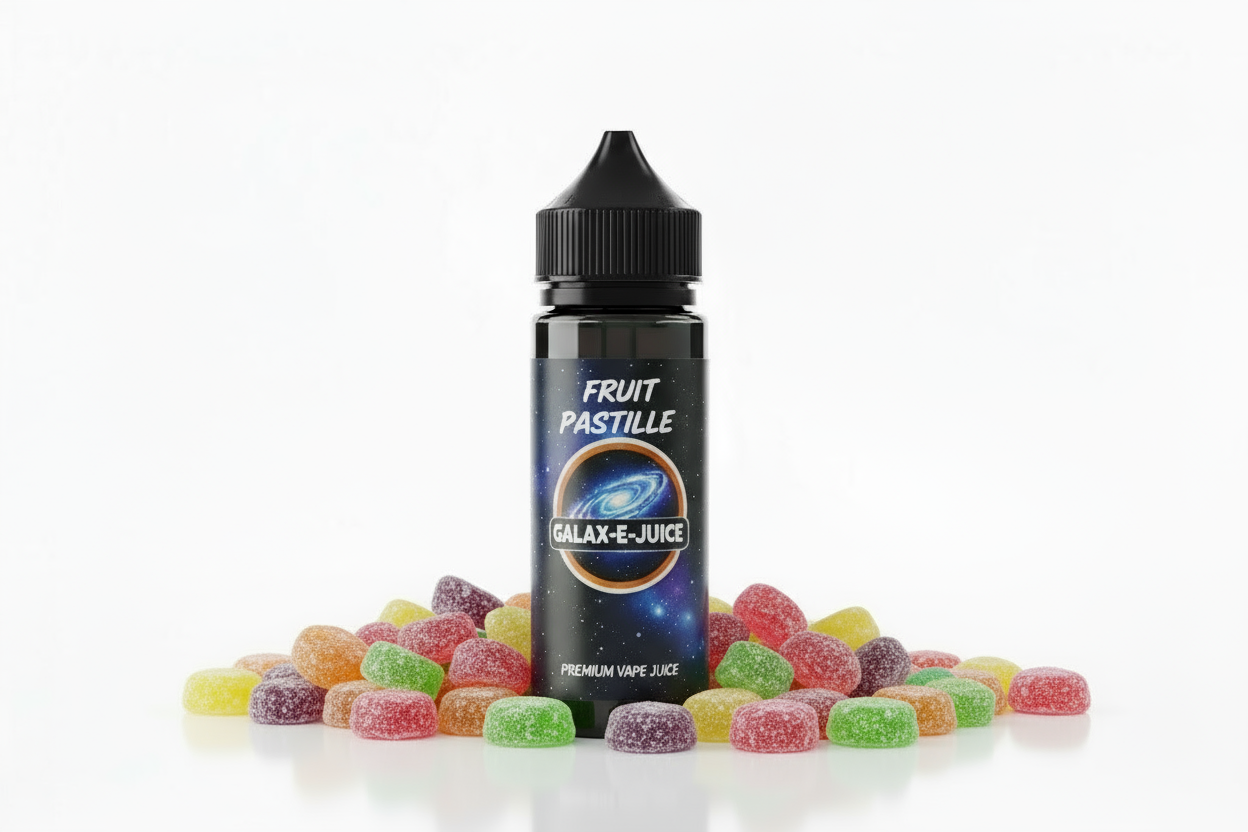 Fruit Pastilles E-Liquid 100ml - UK Made Premium Vape Juice | Galax-E-Juice