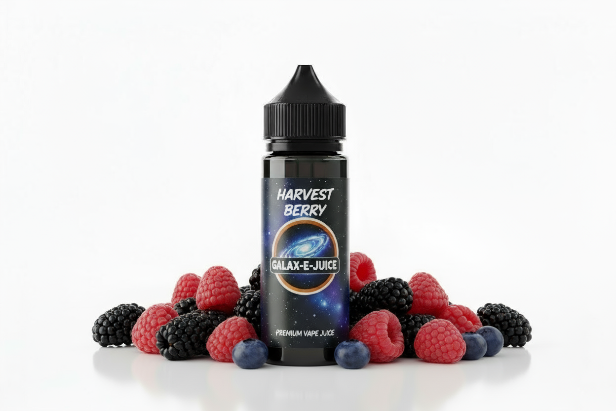 Harvest Berry E-Liquid 100ml - UK Made Premium Vape Juice | Galax-E-Juice