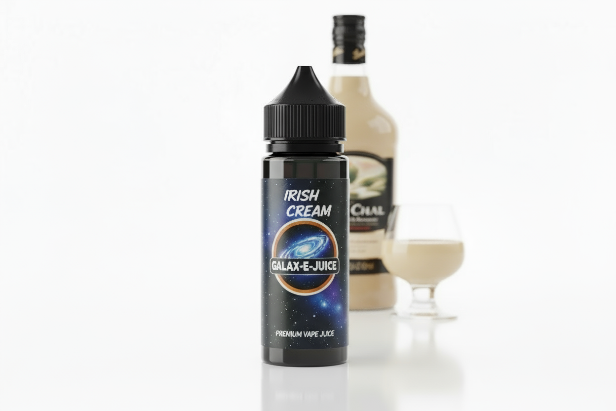 Irish Cream E-Liquid 100ml - UK Made Premium Vape Juice | Galax-E-Juice