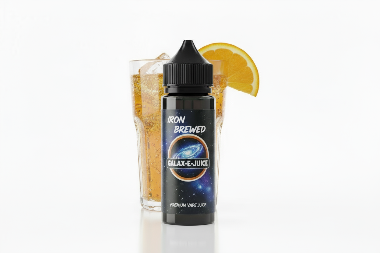 Iron Brewed E-Liquid 100ml - UK Made Premium Vape Juice | Galax-E-Juice
