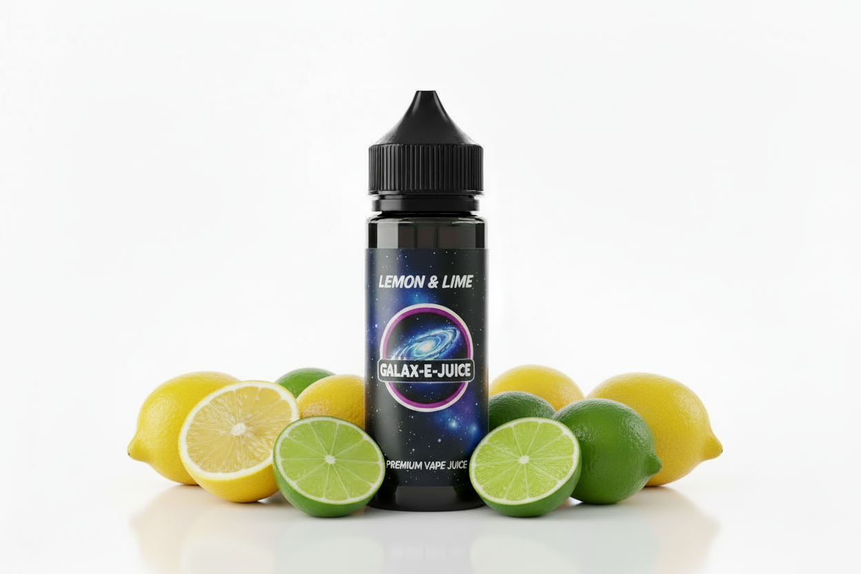 Lemon & Lime Galax-E-Juice bottle