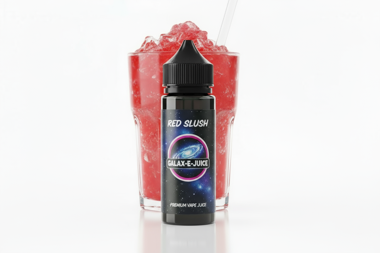 Red Slush E-Liquid 100ml - UK Made Premium Vape Juice | Galax-E-Juice