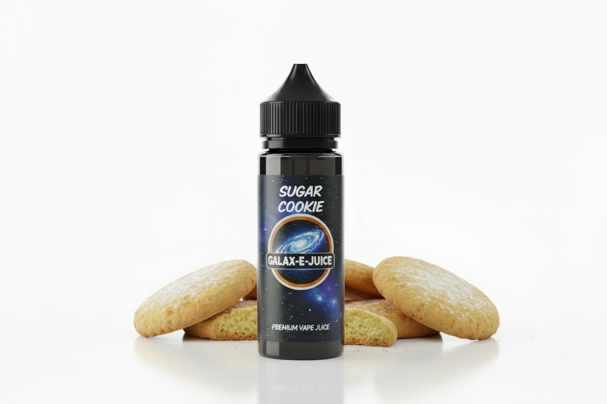 Sugar Cookie E-Liquid 100ml - UK Made Premium Vape Juice | Galax-E-Juice