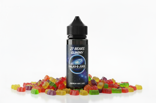 27 Bears Gummy E-Liquid 100ml - UK Made Premium Vape Juice | Galax-E-Juice