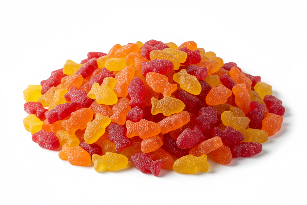 27 Fish gummy candies professional