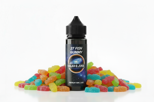 27 Fish Gummy E-Liquid 100ml - UK Made Premium Vape Juice | Galax-E-Juice