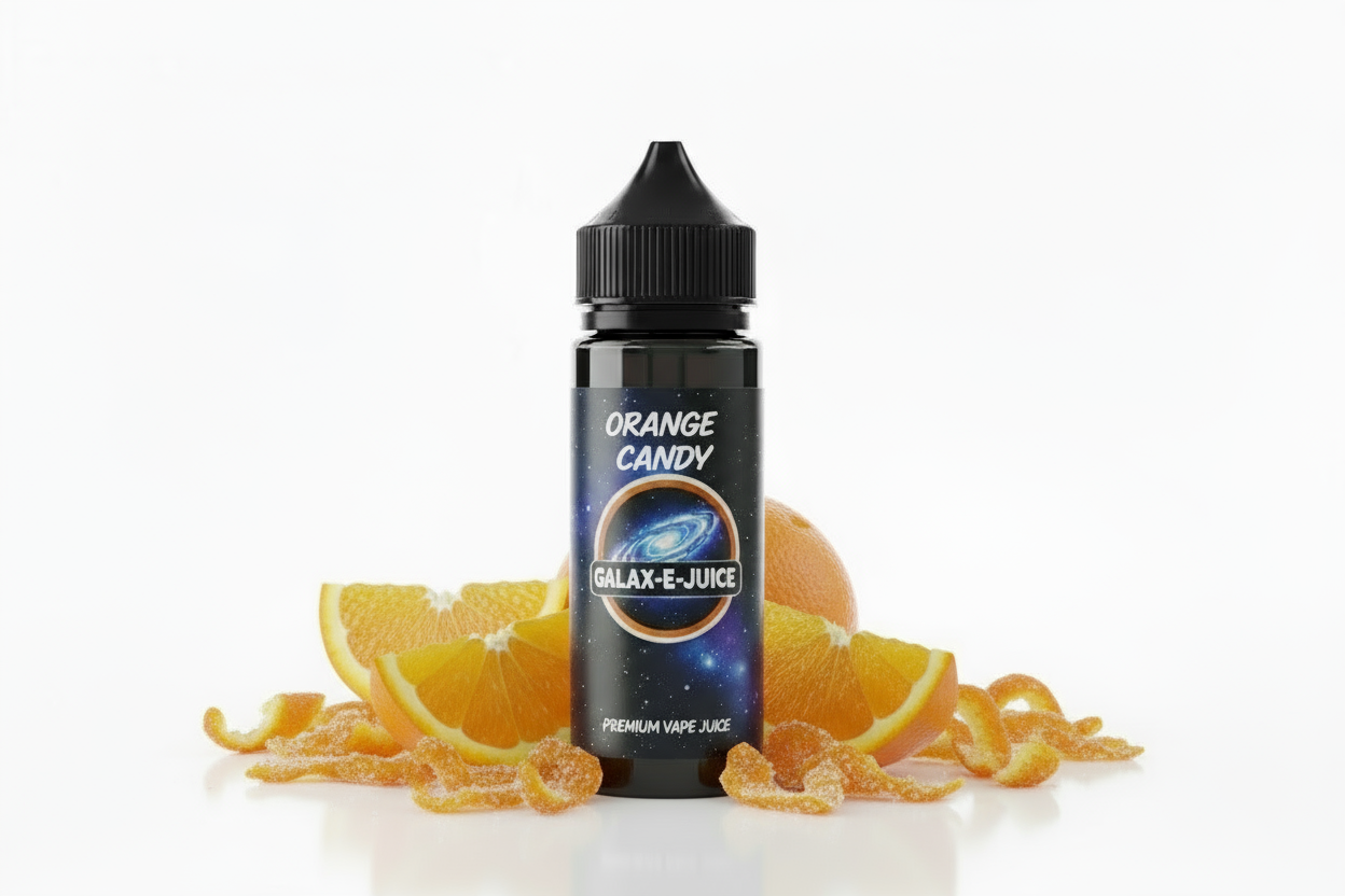 Candied Orange E-Liquid 100ml - UK Made Premium Vape Juice | Galax-E-Juice