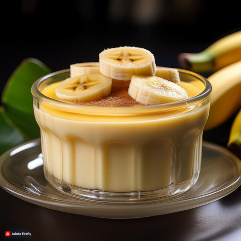 Banana Custard Concentrate - 100ml Bottle - Mix n Match - Buy 4 Get 1 Free on all Flavours!