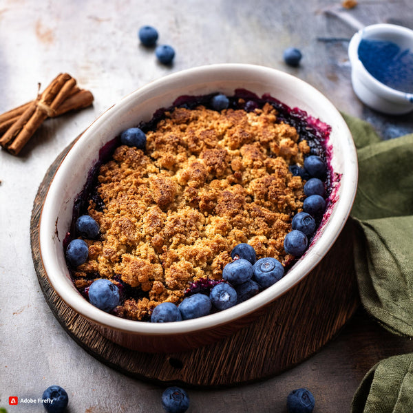 Blueberry Cinnamon Crumble - 100ml Vape Liquid - Mix n Match - Buy 2 Get 1 Free on all Flavours!