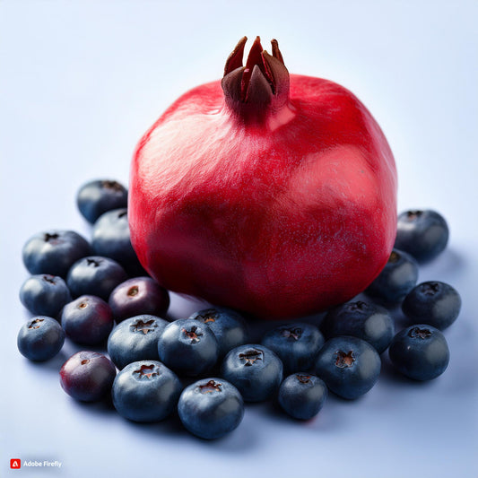 Blueberry & Pomegranate E-Liquid 1 Litre