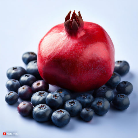 Blueberry and Pomegranate - 100ml Vape Liquid - Mix n Match - Buy 2 Get 1 Free on all Flavours!