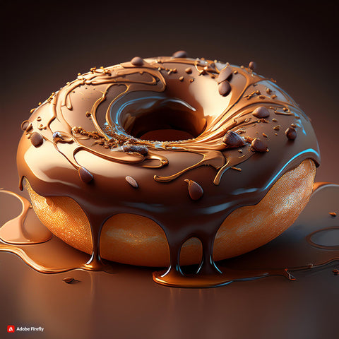 Chocolate Donut - 100ml Vape Liquid - Mix n Match - Buy 2 Get 1 Free on all Flavours!