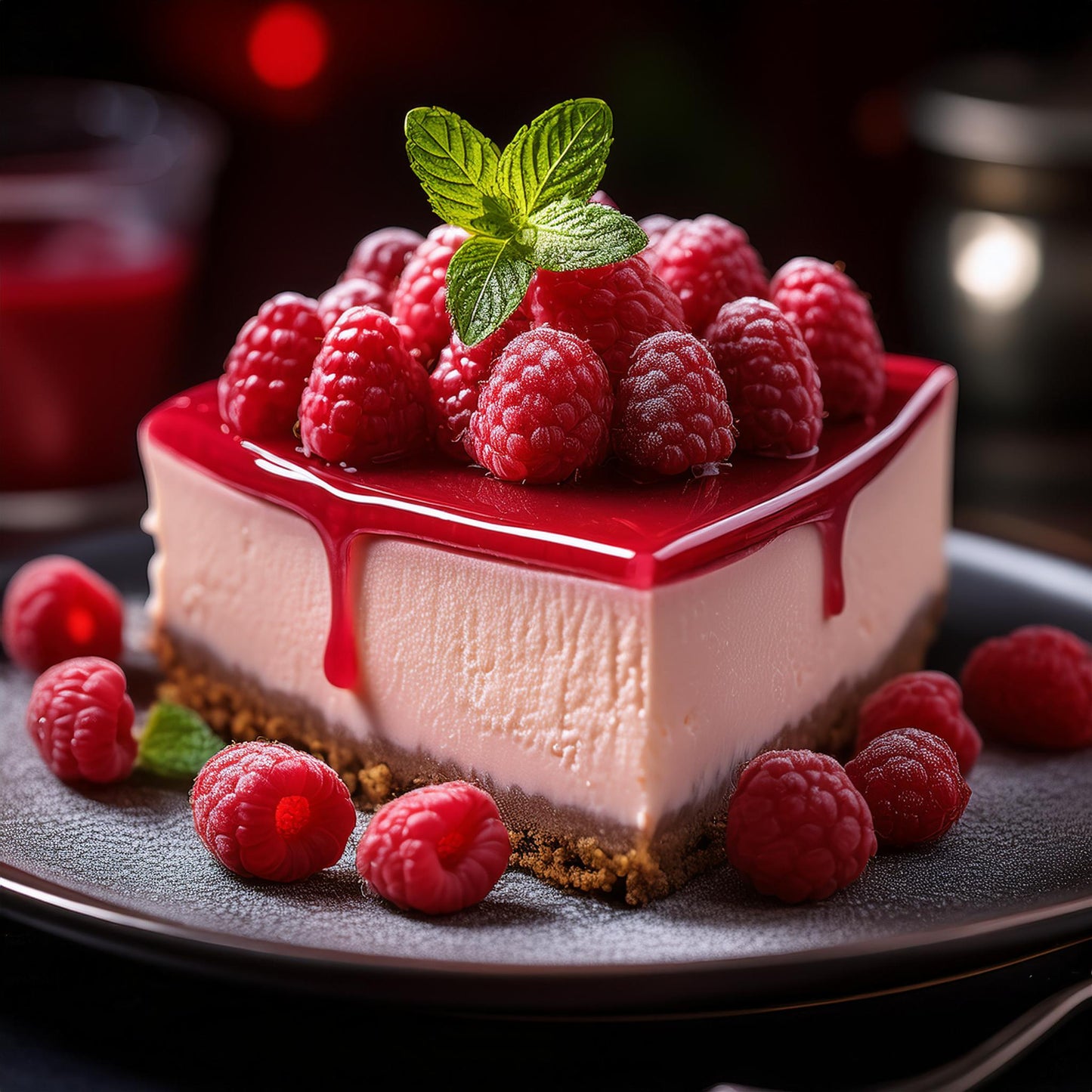 Raspberry Cheesecake E-Liquid 1 Litre