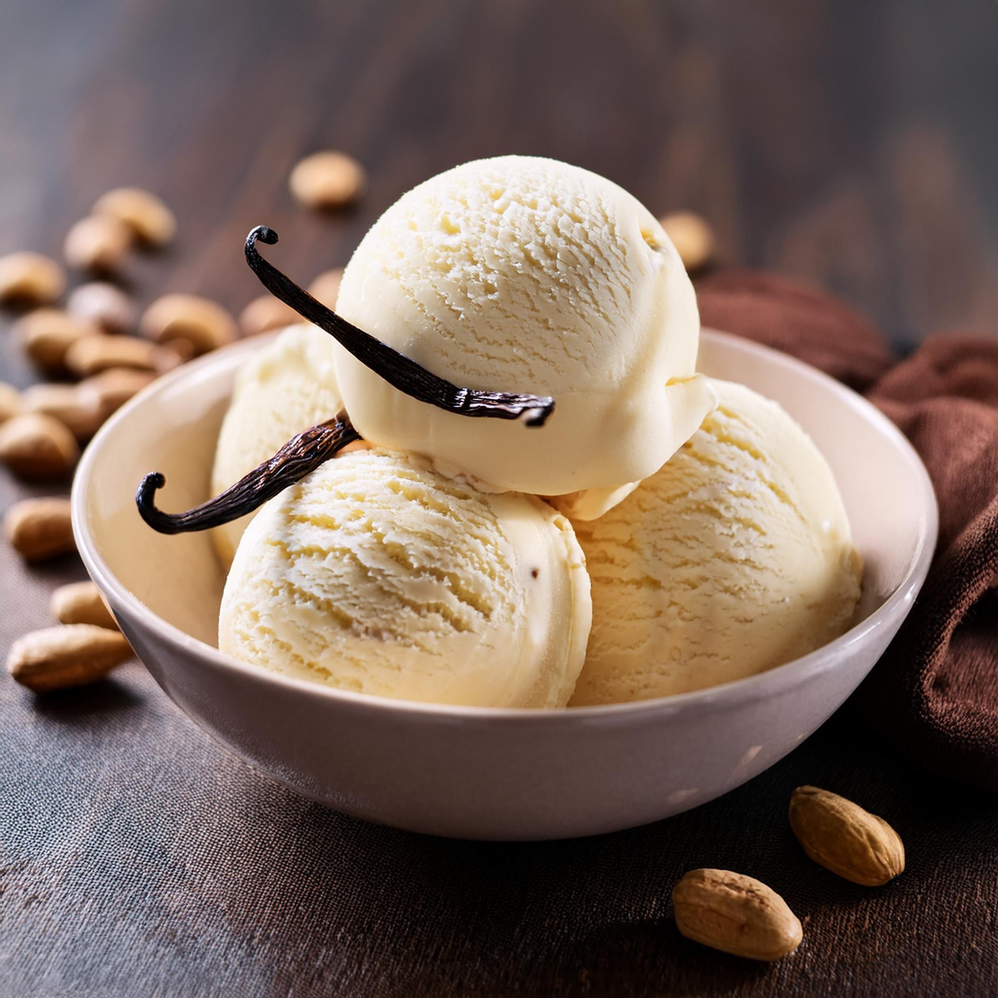 Vanilla Bean Ice Cream - 100ml Vape Liquid - Mix n Match - Buy 2 Get 1 Free on all Flavours!