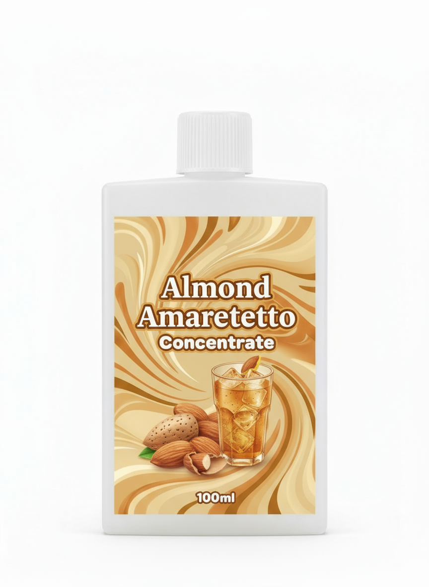 Almond Amaretto Concentrate 100ml - Premium UK Flavour Concentrate