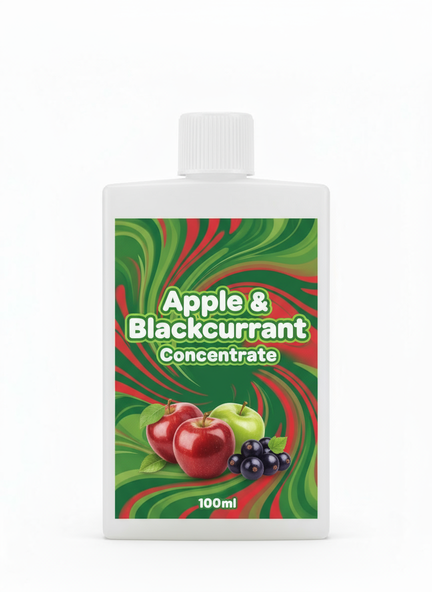 Apple & Blackcurrant Concentrate 100ml - Premium UK Flavour Concentrate