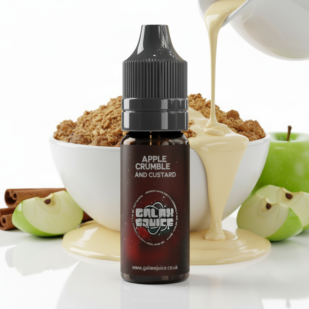 Apple Crumble & Custard Concentrate 10ml - Premium UK Flavour Concentrate