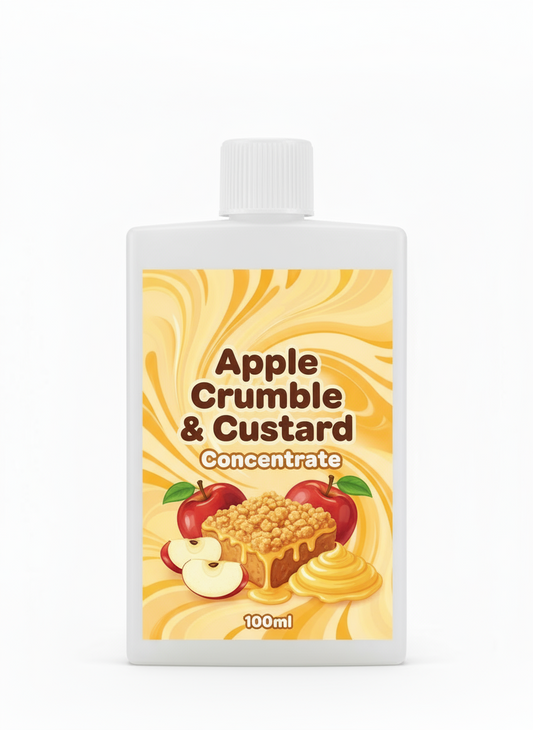 Apple Crumble & Custard Concentrate 100ml - Premium UK Flavour Concentrate