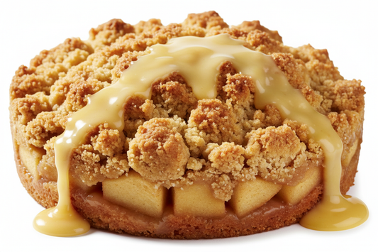 Apple Crumble & Custard professional image