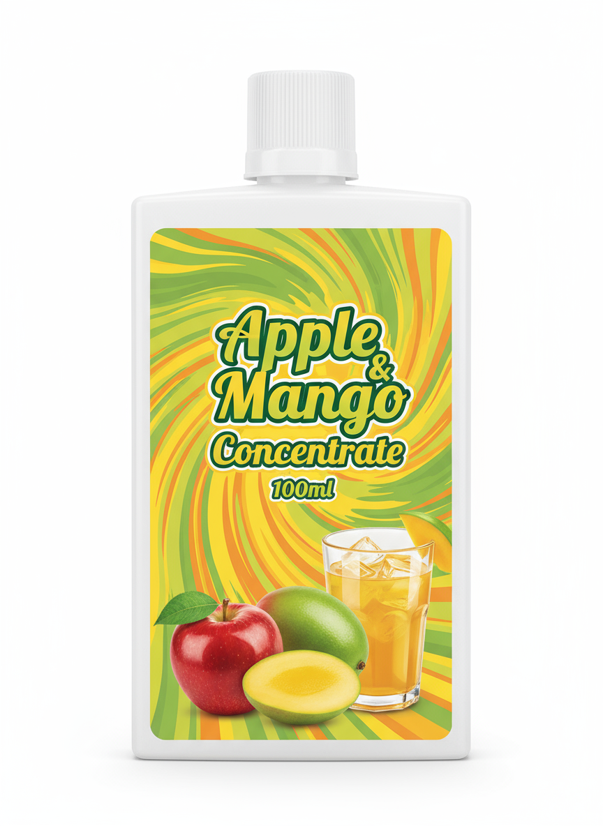 Apple & Mango Concentrate 100ml - Premium UK Flavour Concentrate