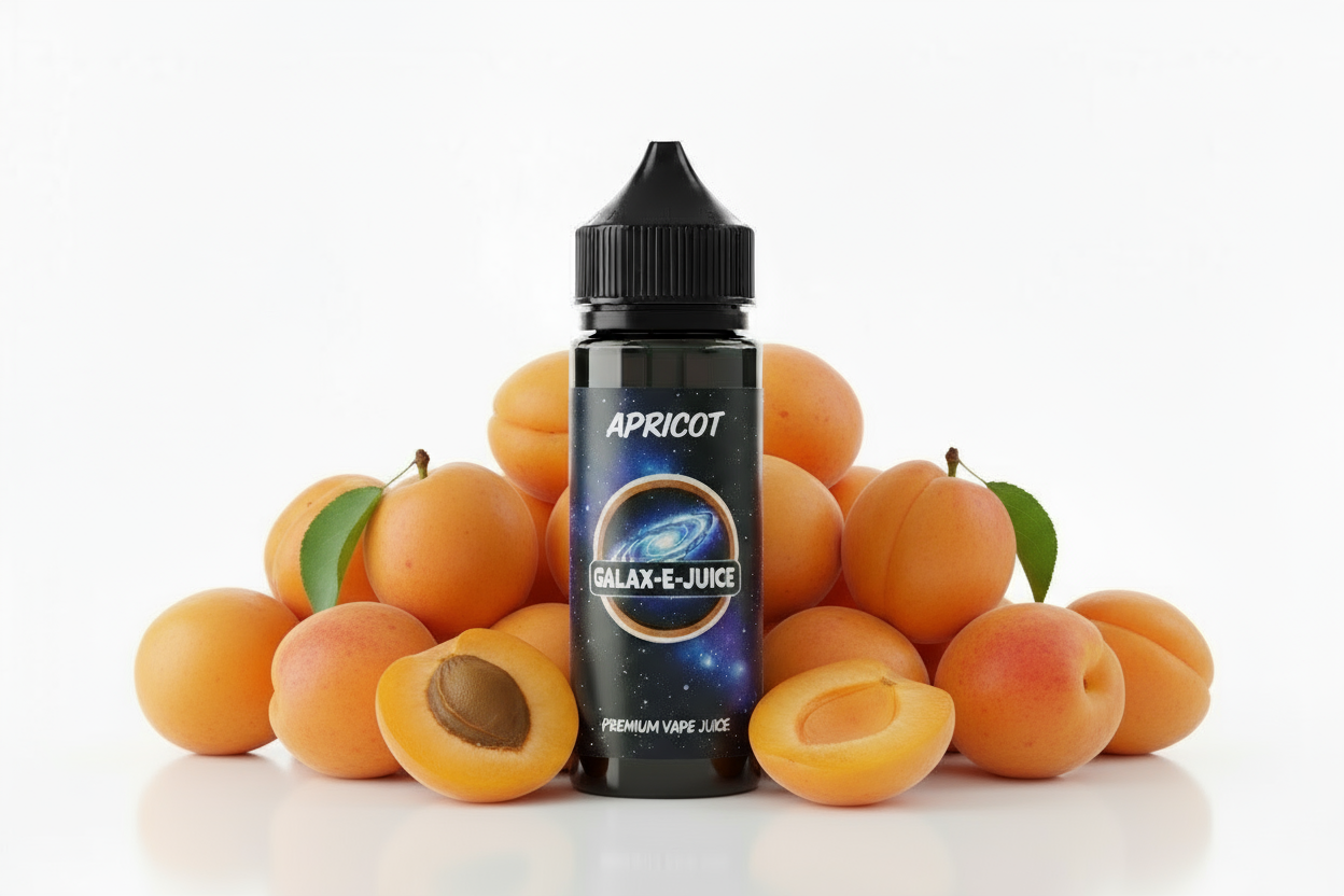 Apricot E-Liquid 100ml - UK Made Premium Vape Juice | Galax-E-Juice