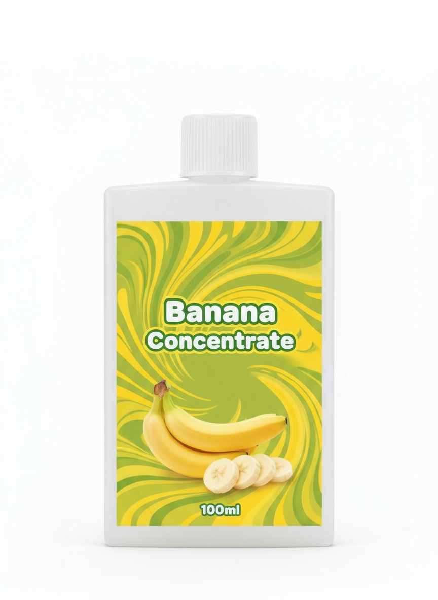 Banana Concentrate 100ml - Premium UK Flavour Concentrate