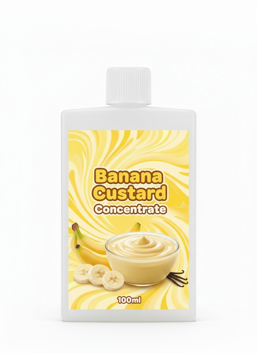 Banana Custard Concentrate 100ml - Premium UK Flavour Concentrate