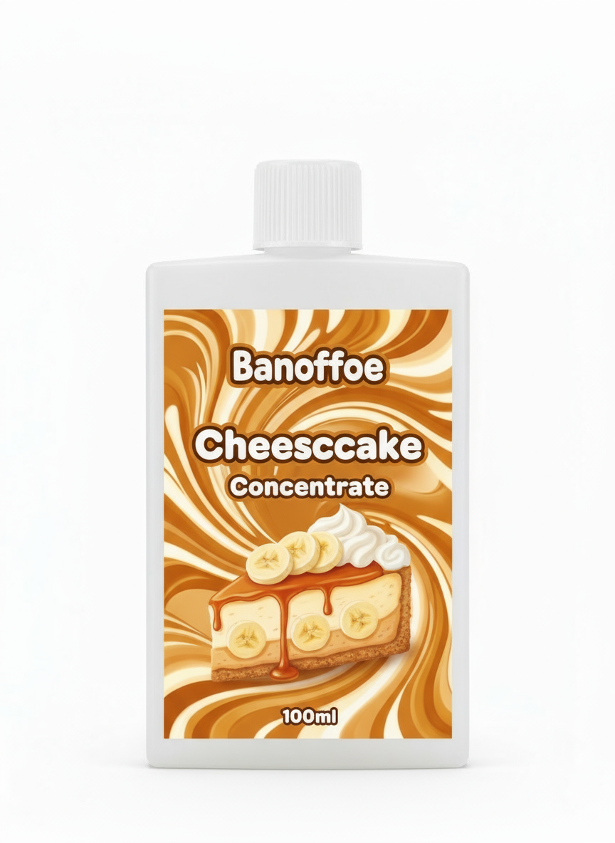 Banoffee Cheesecake Concentrate 100ml - Premium UK Flavour Concentrate