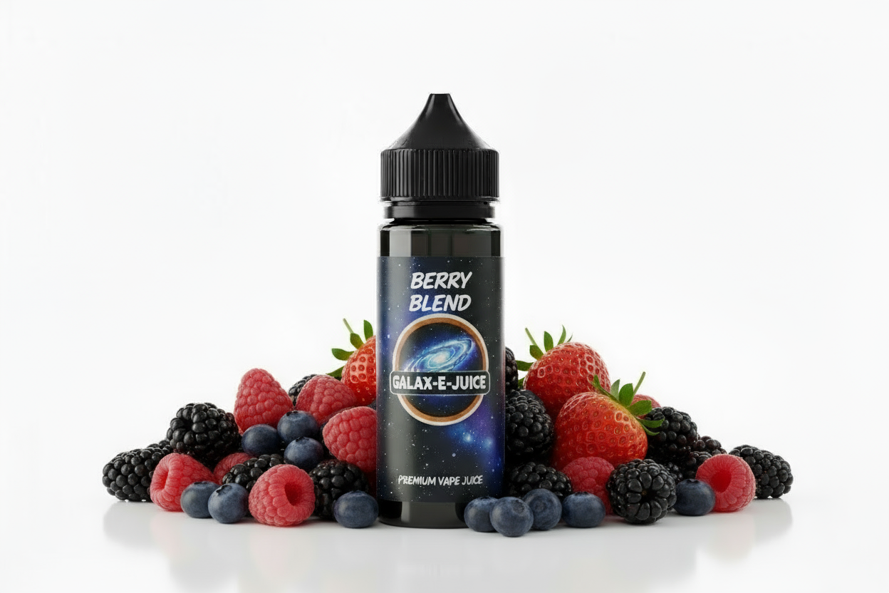Berry Blend E-Liquid 100ml - UK Made Premium Vape Juice | Galax-E-Juice