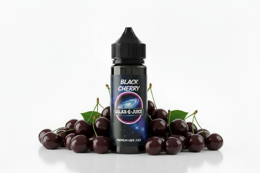Black Cherry E-Liquid 100ml - UK Made Premium Vape Juice | Galax-E-Juice