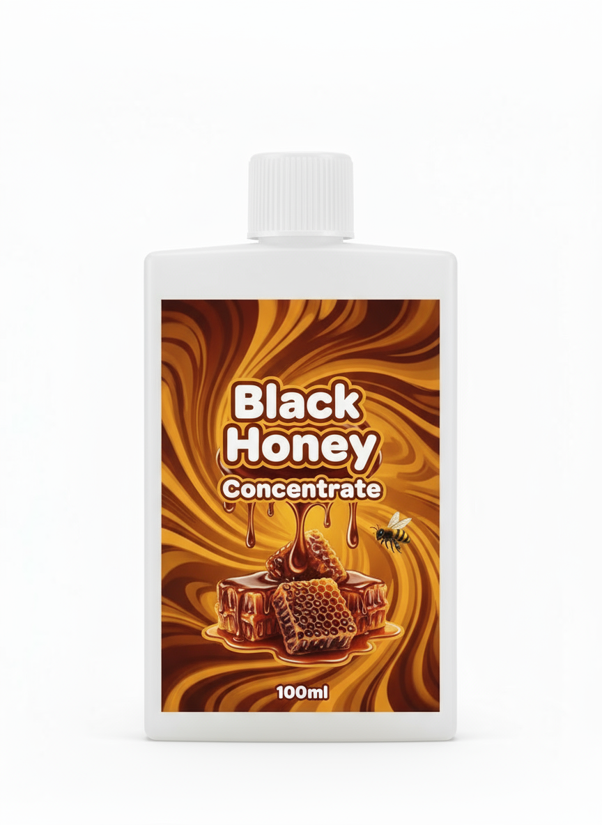 Black Honey Concentrate 100ml - Premium UK Flavour Concentrate