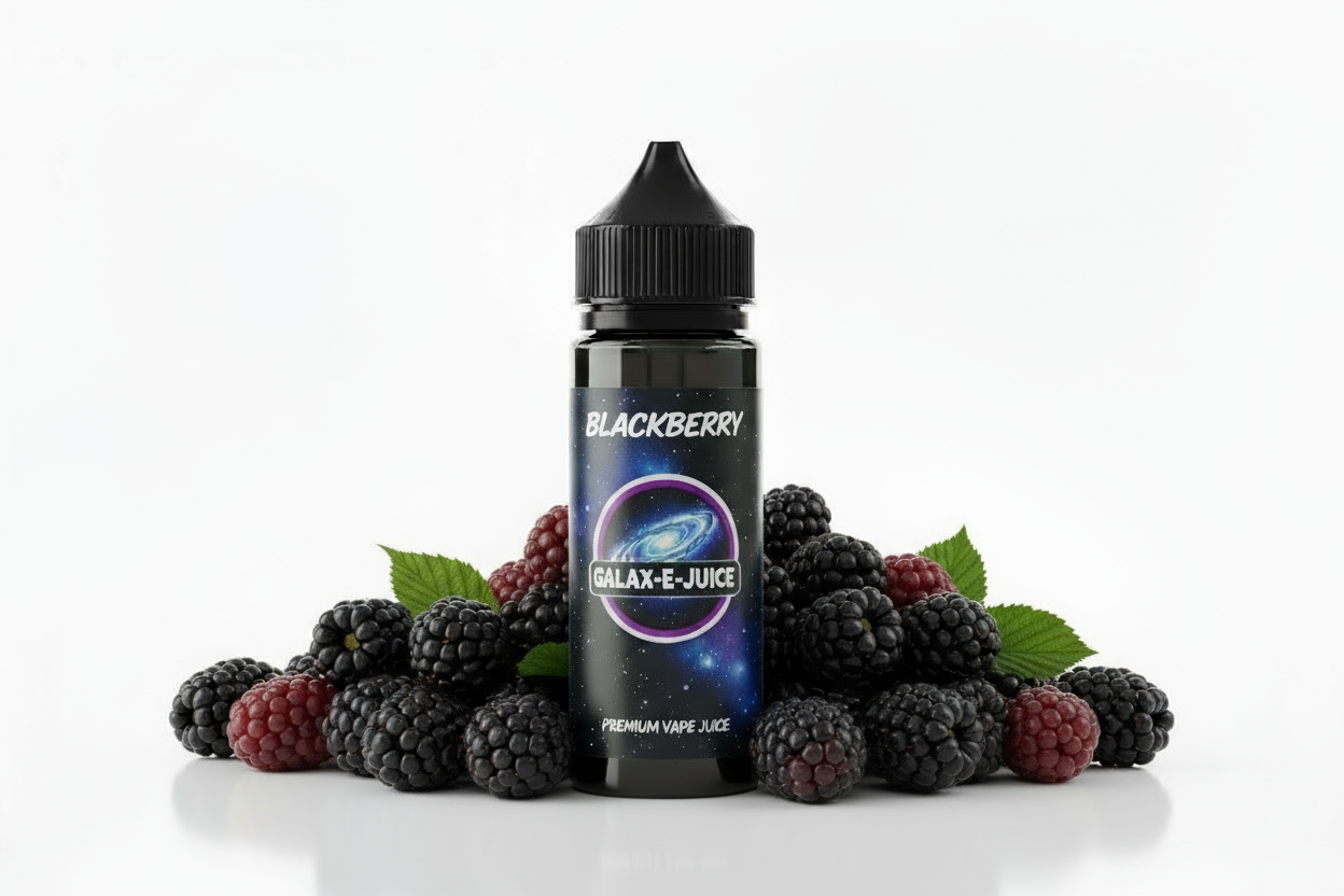 Blackberry E-Liquid 100ml - UK Made Premium Vape Juice | Galax-E-Juice