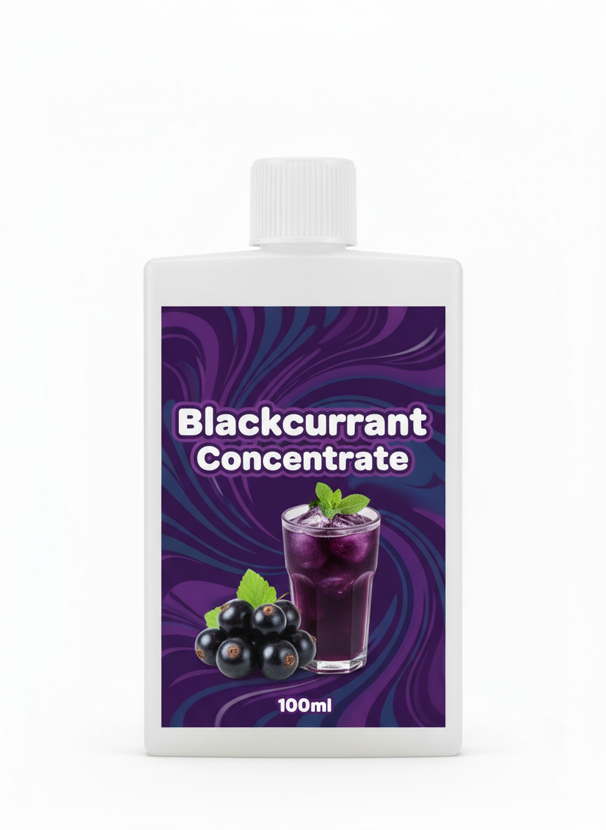 Blackcurrant Concentrate 100ml - Premium UK Flavour Concentrate