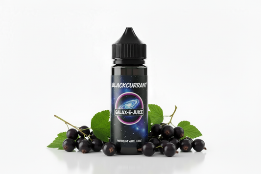 Blackcurrant Galax-E-Juice bottle