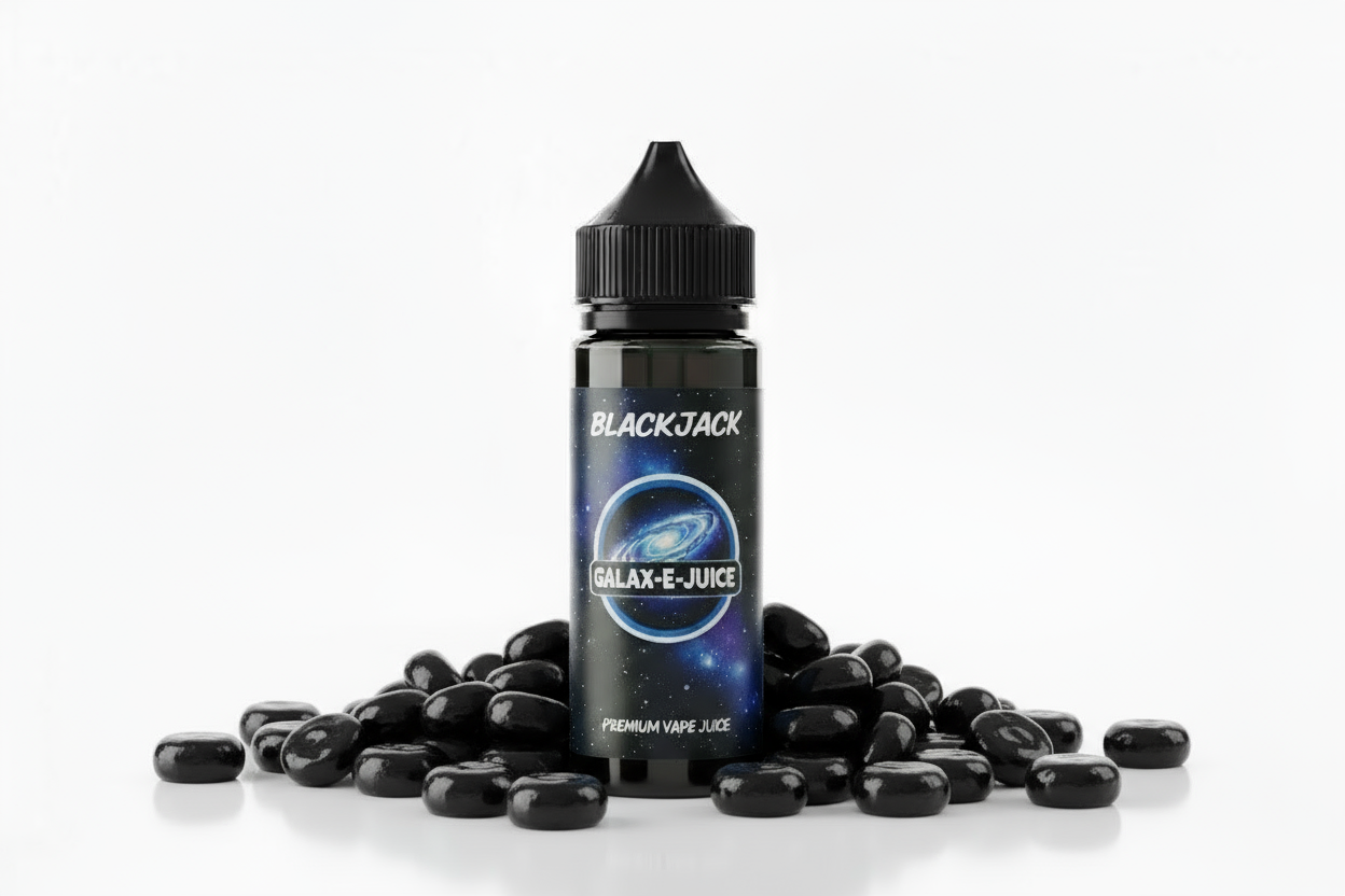 Blackjack E-Liquid 100ml - UK Made Premium Vape Juice | Galax-E-Juice