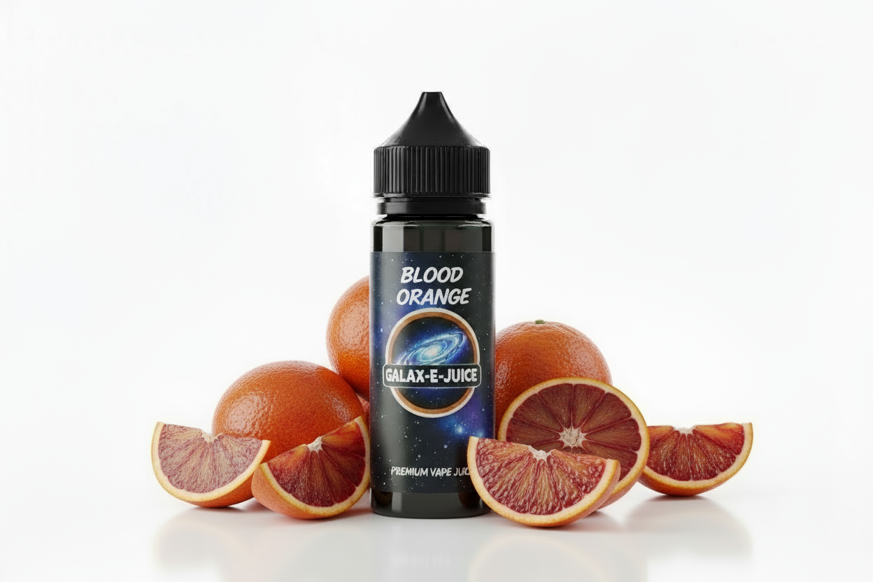 Blood Orange E-Liquid 100ml - UK Made Premium Vape Juice | Galax-E-Juice