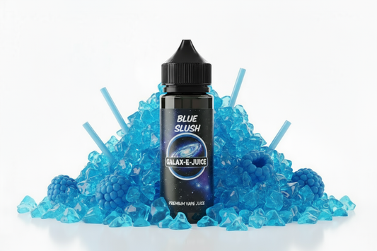 Blue Slush E-Liquid 100ml - UK Made Premium Vape Juice | Galax-E-Juice