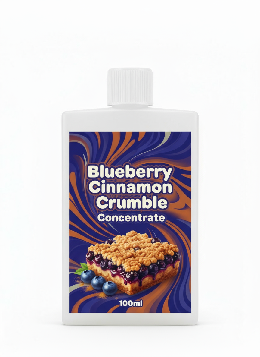 Blueberry Cinnamon Crumble Concentrate 100ml - Premium UK Flavour Concentrate