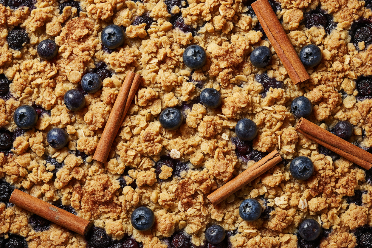 Blueberry Cinnamon Crumble professional image
