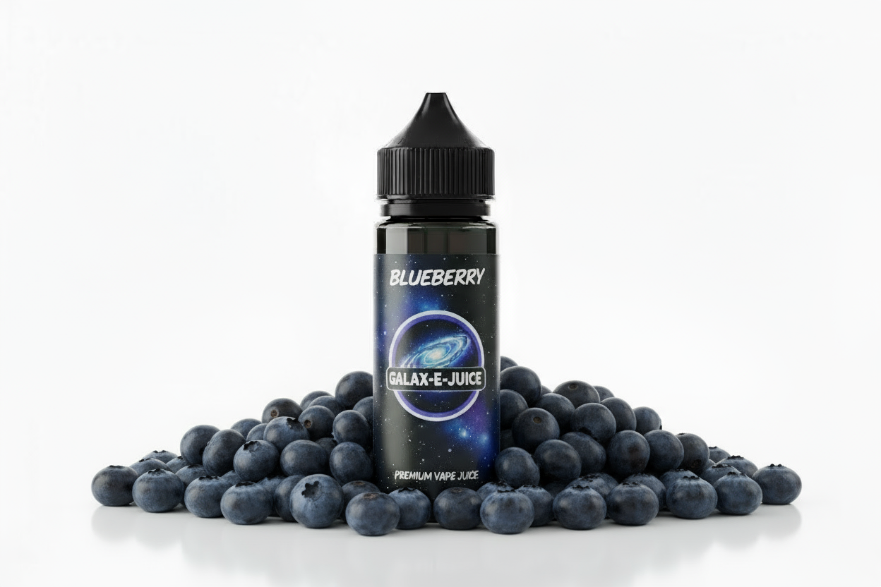 Blueberry E-Liquid 100ml - UK Made Premium Vape Juice | Galax-E-Juice