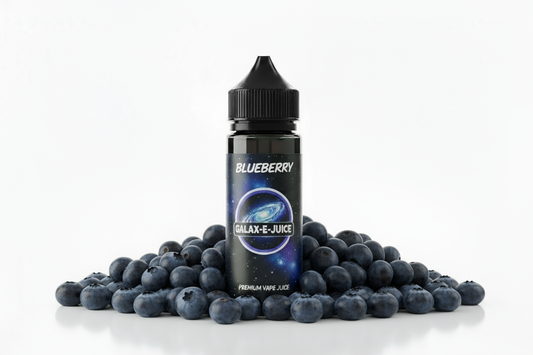 Blueberry E-Liquid 100ml - UK Made Premium Vape Juice | Galax-E-Juice