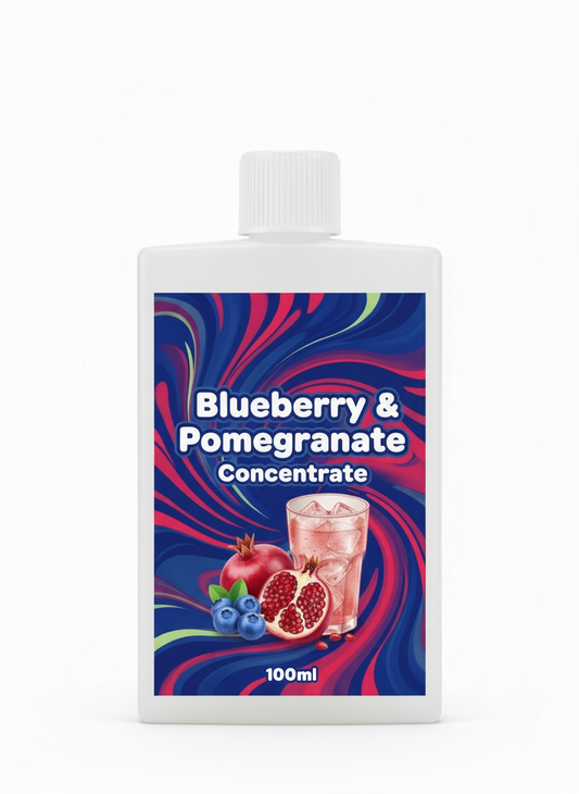 Blueberry & Pomegranate Concentrate 100ml - Premium UK Flavour Concentrate