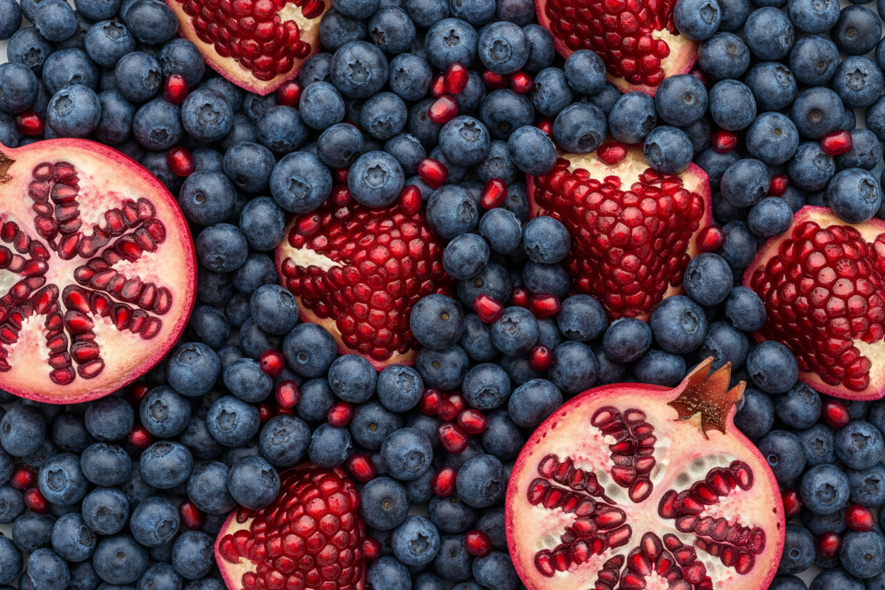 Blueberry & Pomegranate professional image