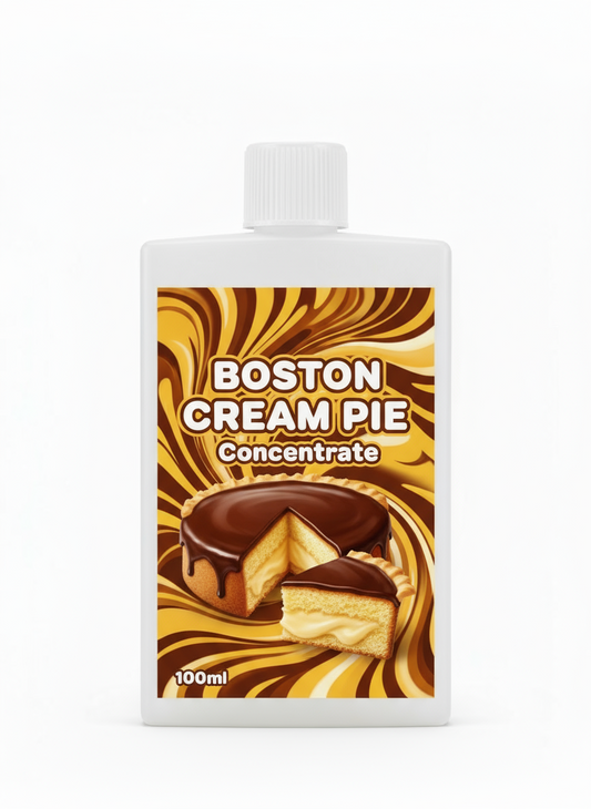 Boston Cream Pie Concentrate 100ml - Premium UK Flavour Concentrate