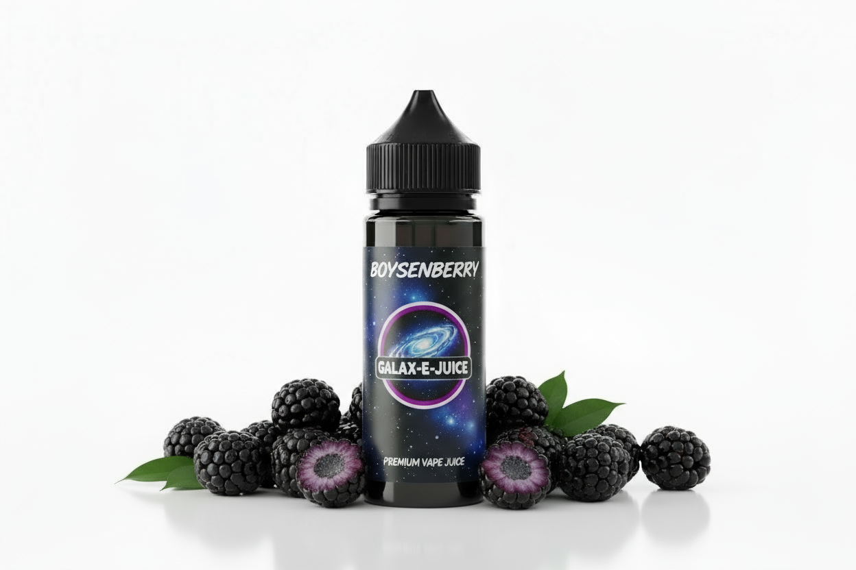 Boysenberry E-Liquid 100ml - UK Made Premium Vape Juice | Galax-E-Juice