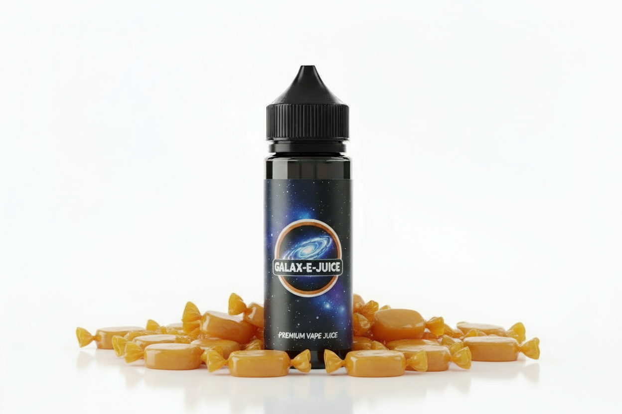 Butterscotch E-Liquid 100ml - UK Made Premium Vape Juice | Galax-E-Juice