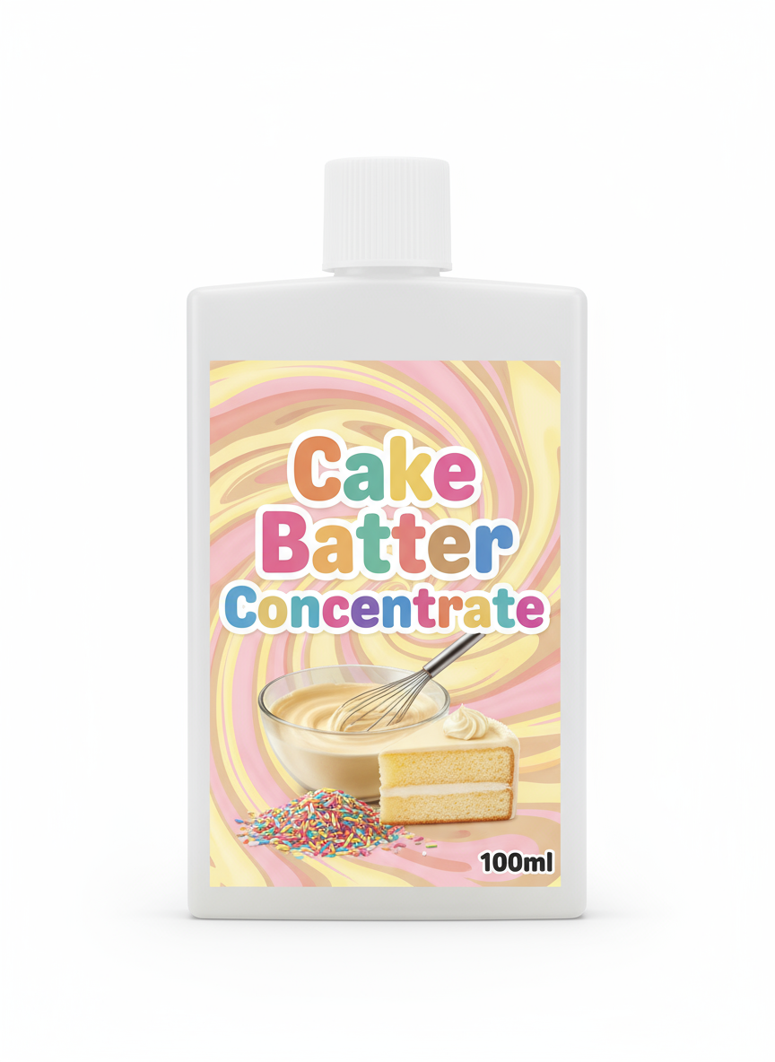 Cake Batter Concentrate 100ml - Premium UK Flavour Concentrate